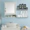 Sorbus 16" Acrylic Bathroom Floating Display Shelves, 2ct.